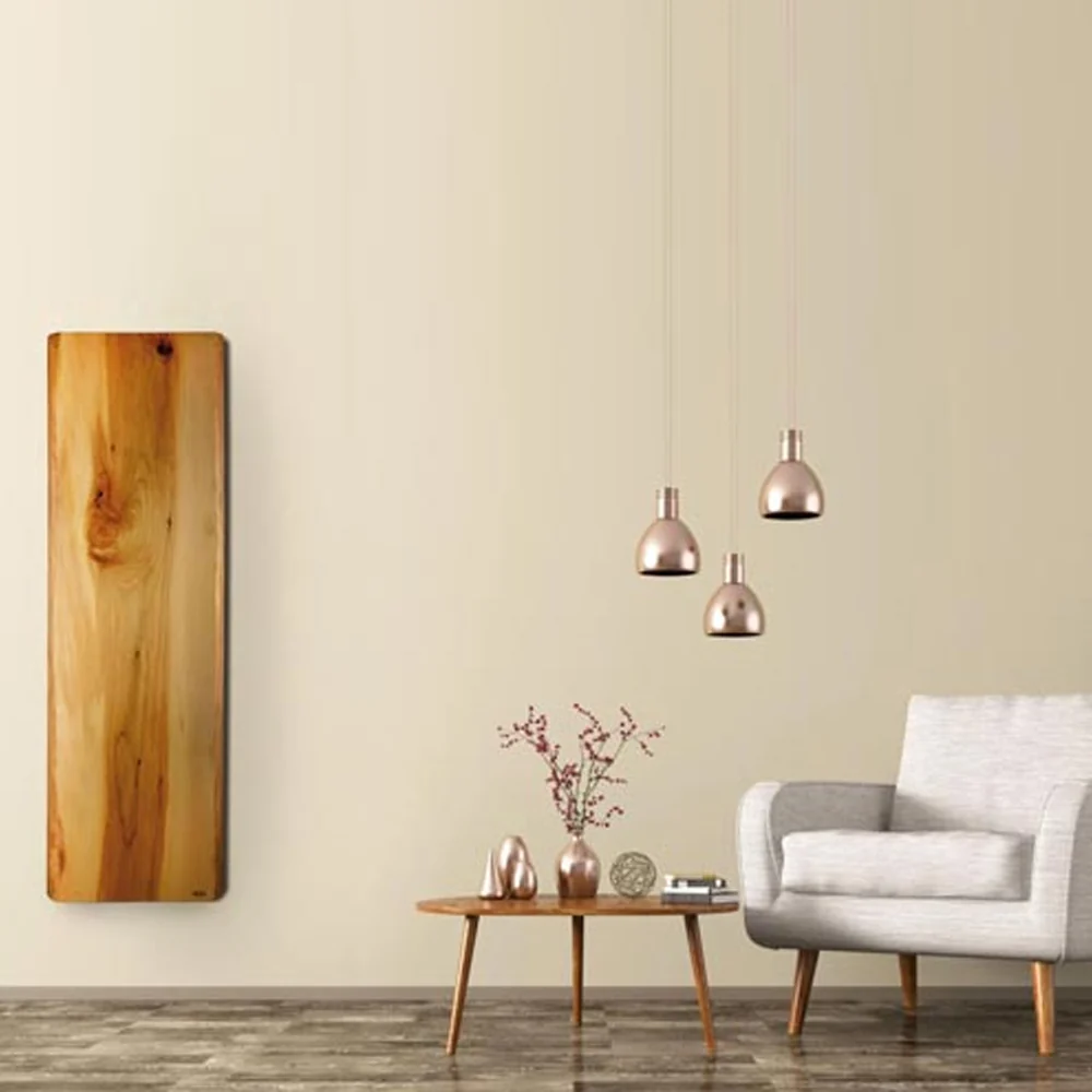 Termoarredo elettrico modello Xilo L 700 Watt serie legno cm 45x10x147h Hom Acogedor