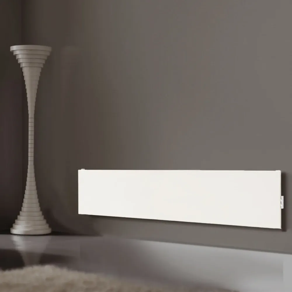 Termoarredo idraulico piastra orizzontale 585x2000 mm interasse 50 mm modello TermoCrea Bianco
