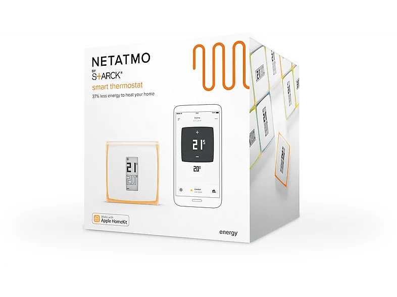Thermostat connecté (NTH01-BE-EC) con Garantí de 2 ños