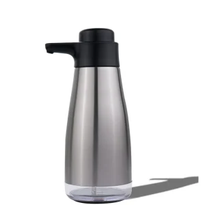 AIKE 15oz. Dispensador de jabón líquido para cocina, AK1062 Cepillado