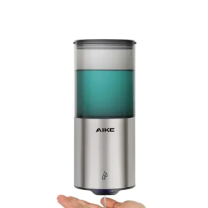 AIKE Dispensador automático de jabón de cocina recargable 17 onzas líquidas, AK1335 Brushed