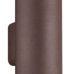 222260224 APLIQUE PARED ALUMINIO OXIDO HOOSIC 2xE27 IP44 TRIO
