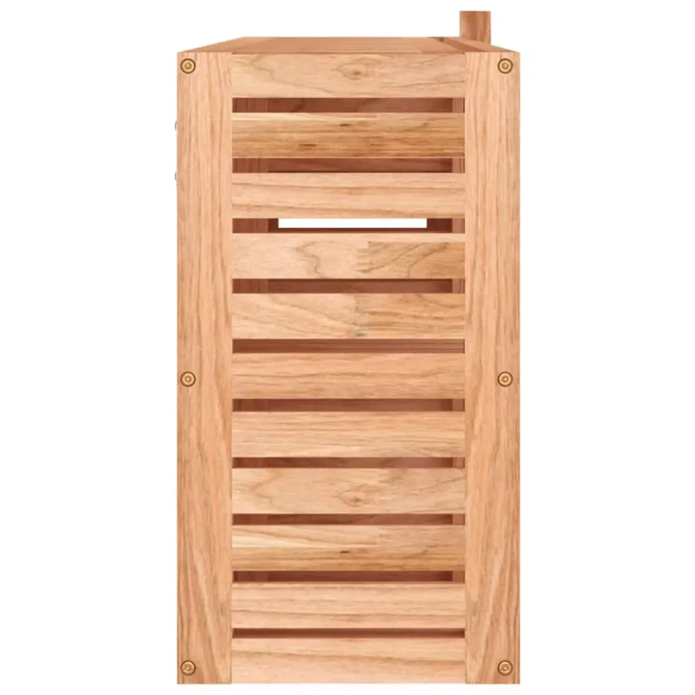 Armadio specchiera Glissel | Legno di noce Set de 4 Piezas