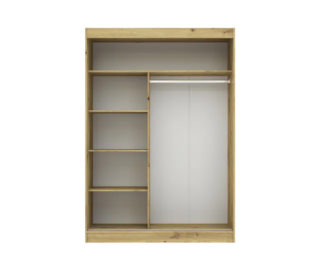 Armario TOUCH II puertas correderas con espejo 150x215cm
