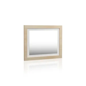 Colgador de Toallas Espejo rectangular Kira Cambria - Blanco 75 x 90 x 3,5 cm