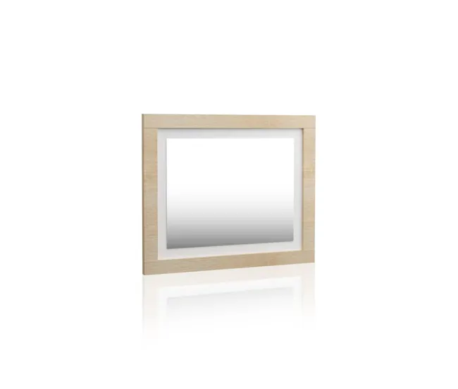 Colgador de Toallas Espejo rectangular Kira Cambria - Blanco 75 x 90 x 3,5 cm