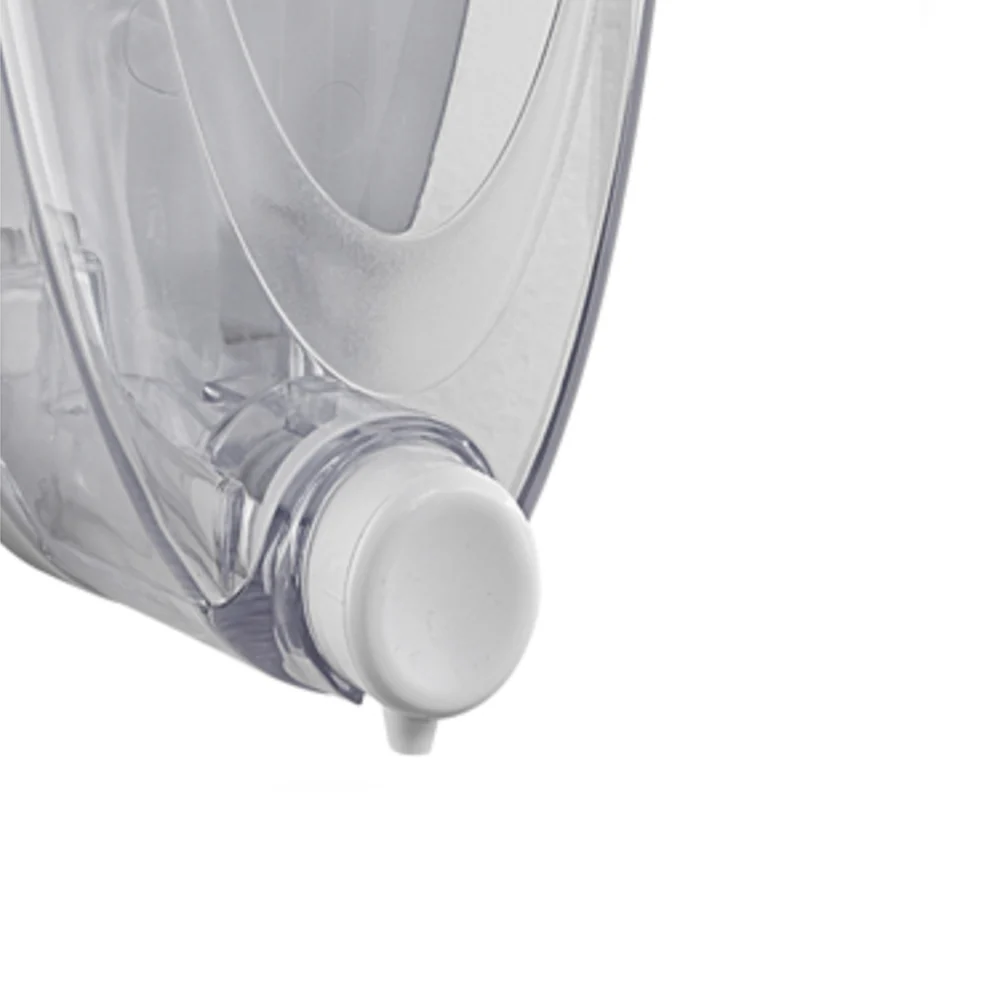Dispensador de jabón de pared Gedy modelo Torpedo de 300 ml - Blanco
