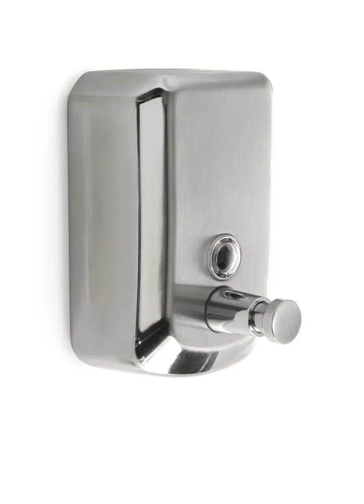 Dispenser sapone da parete da 1000 ml acciaio inox di Gedy modello Epos - Lucido