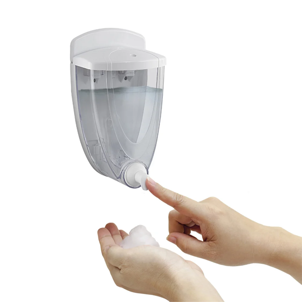 Distributore sapone parete Gedy modello Torpedo da 600 ml - Bianco