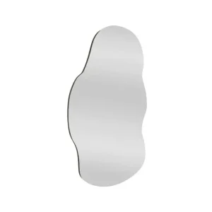 Espejito Dnobil, Espejo, Objeto de decoración de pared, Decoración de espejo, 40x2h72 cm, Negro