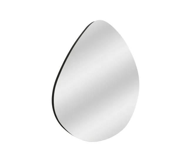 Espejito Dodentha, Espejo, Objeto de decoración de pared, Decoración de espejo, 60x2h60 cm, Negro