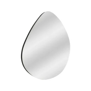 Espejito Dodentha, Espejo, Objeto de decoración de pared, Decoración de espejo, 60x2h60 cm, Negro