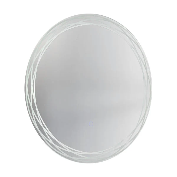 ESPEJO LED REDONDO 60X60CM Diseño Compacto