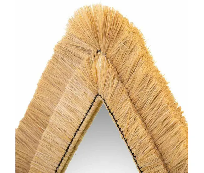 Espejo de pared Alexandra House Living Marrón Hierro Fibra sin aditivos 80 x 3 x 62 cm