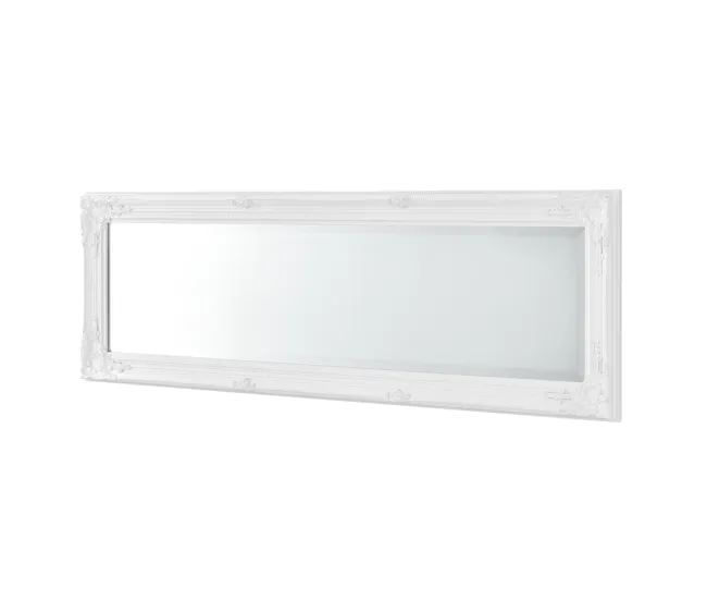 Espejo de Pared - Cuerpo entero - Livorno - 132 x 42 x 3,5 cm - Marco Eucalipto - Negro