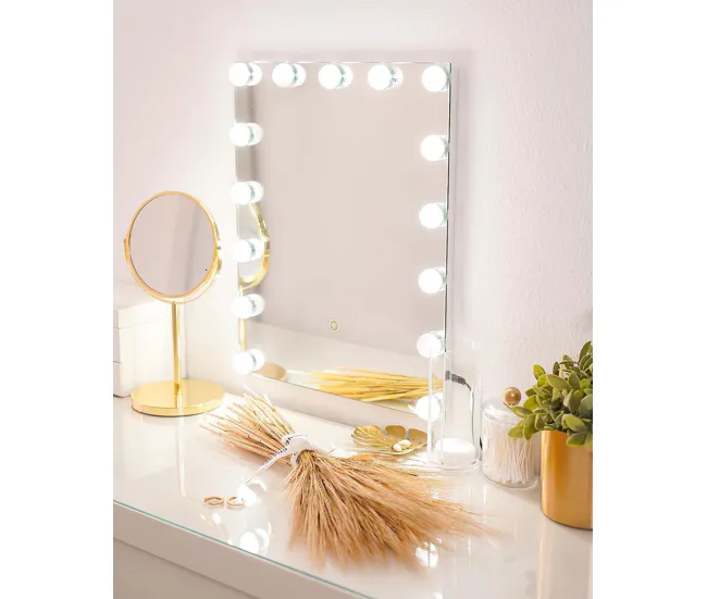 Espejo de pared LED 40x50 cm LUCENAY
