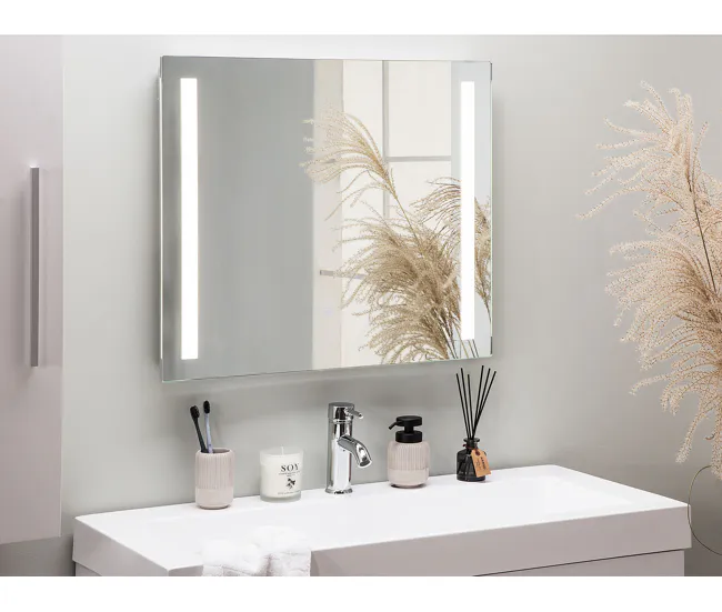 Espejo de pared LED 60x70 cm LIRAC