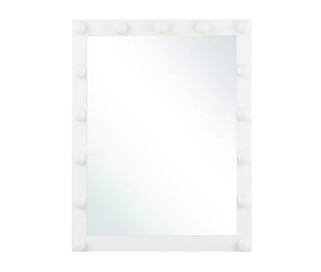 Espejo de pared LED blanco 50 x 60 cm ODENAS
