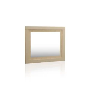 Espejo rectangular Kira Tofe - Textil 75 x 90 x 3,5 cm | Fácil Instalación | Sin Taladro