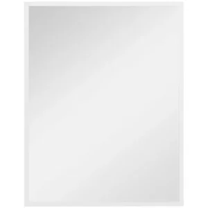 HOMCOM Espejo Rectangular Espejo de Baño 70x90 cm Espejo de Pared Decorativo para Salón Entrada Pasillo Horizontal o Verti...