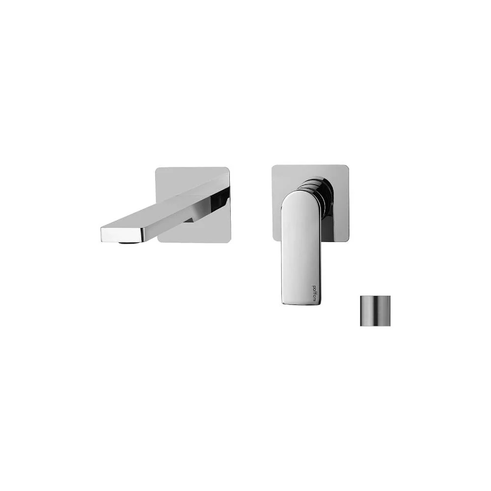 Mezclador de ducha de pared serie Tango modelo TA105ST70 aspecto acero Paffoni