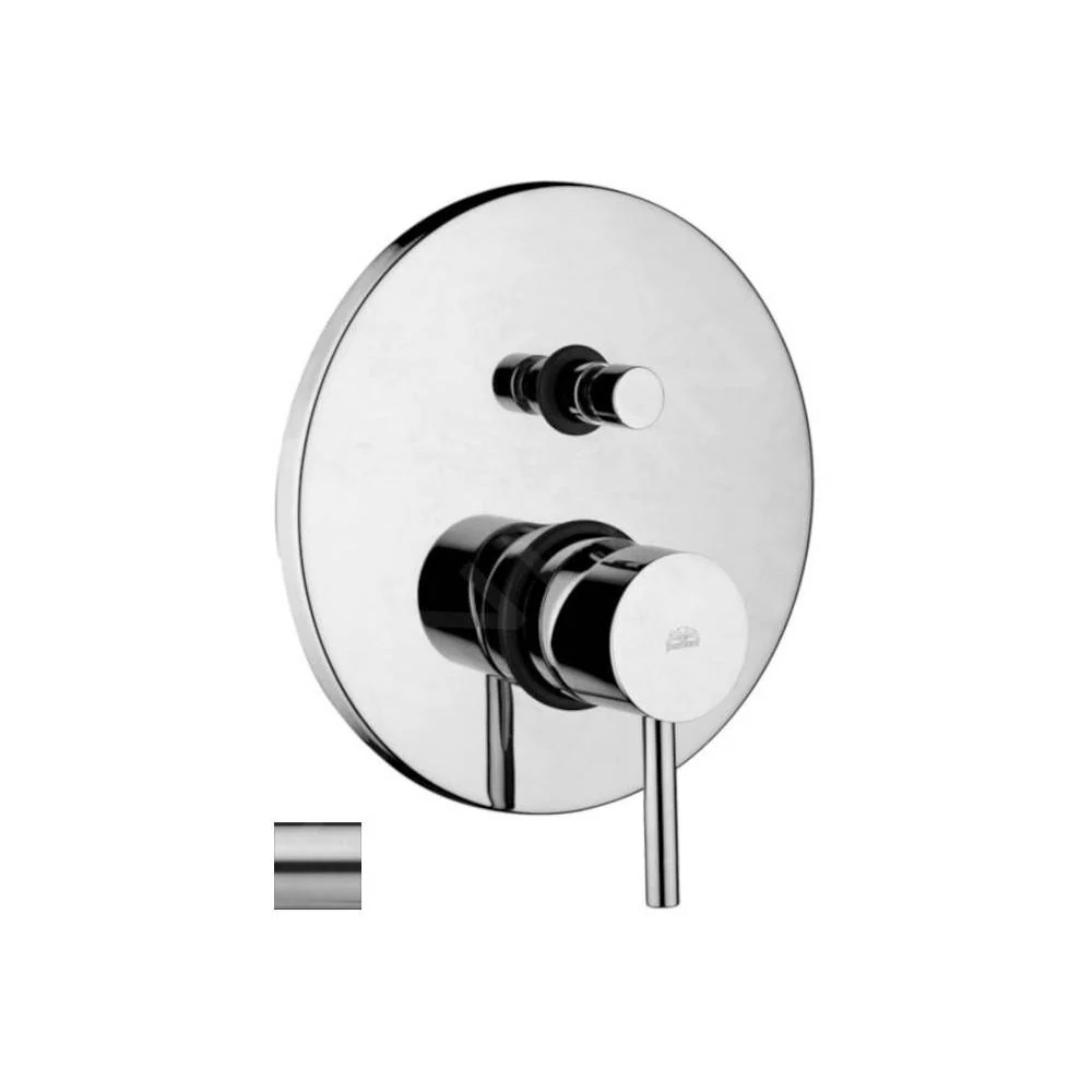 Miscelatore doccia ad incasso serie Stick modello SK015ST 2 utenze metal looking Paffoni