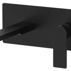 Miscelatore doccia parete Paffoni serie Tango con bocca lunga 150 mm - Nero Opaco