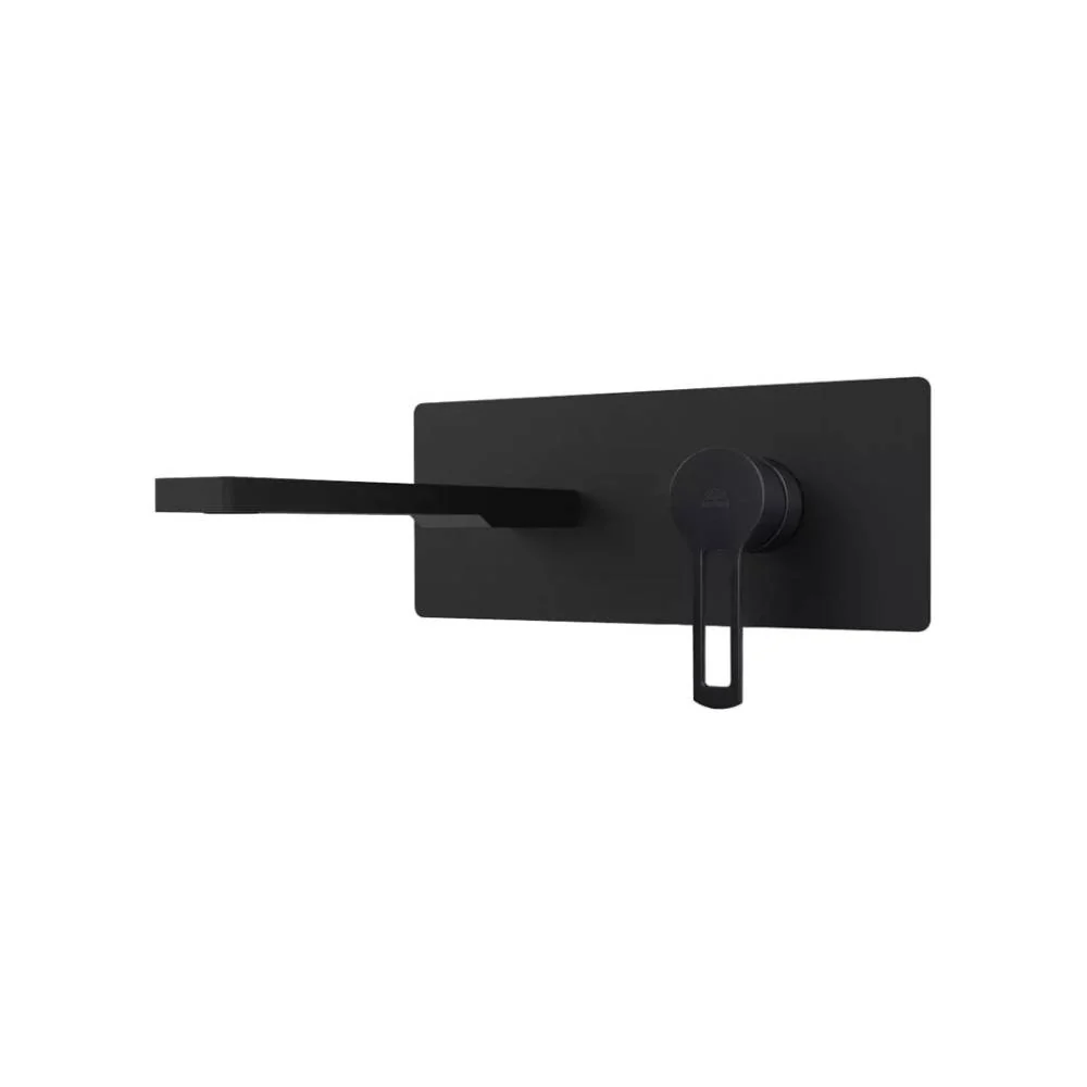 Miscelatore doccia parete serie Ringo modello RIN105NO colore nero opaco Paffoni