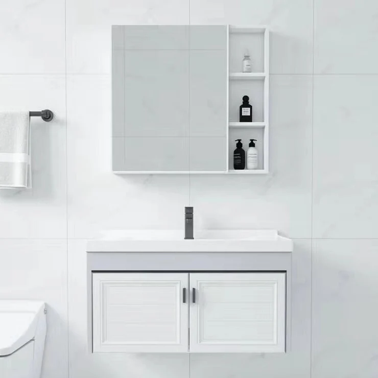 MUEBLE D/BAÑO CON ESPEJO DE ALUMINIO para Organización