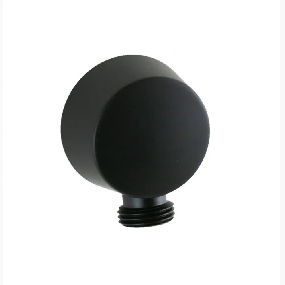 Presa acqua tonda muro Paffoni modello Lux nero opaco