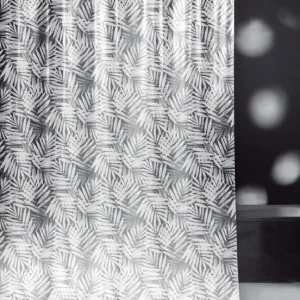 02743 CORTINA DE DUCHA DECO-PLASTIC MAUI BLANCA 180x200cm DINTEX