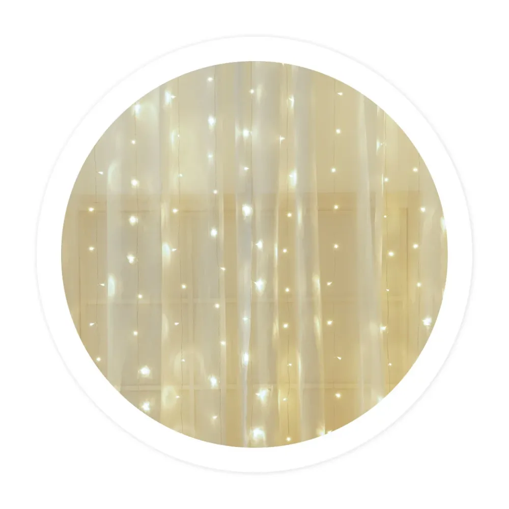 204605005 CORTINA LED 2x2mts LUZ FRIA GSC