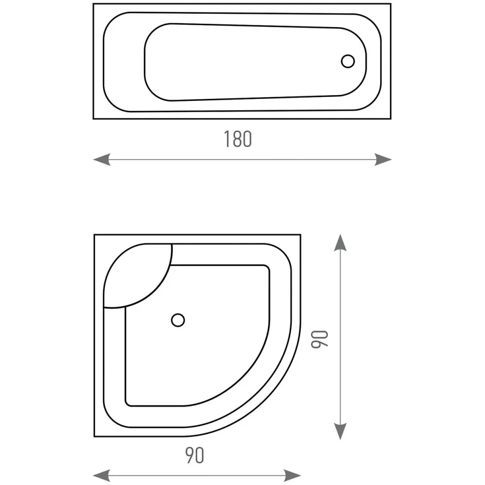 Cortina de baño impermeable de diseño innovador - Océano