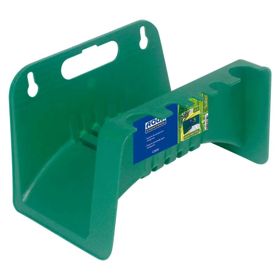 Colgador De Manguera. Color Verde. Max. 10Kgs De Carga.