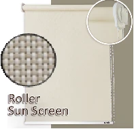 CORTINA ROLLER SUN SCREEN 5% 140X220 CHAMPAÑ