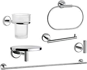 Organizador de Baño JUEGO DE 6 ACCESORIOS PARA BAÑO PROYECTA