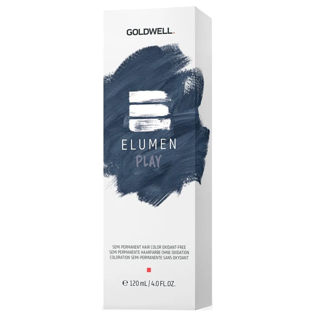 Goldwell - Baño de Color Elumen Play Azul 120 ml (OEKO-TEX Standard 100)