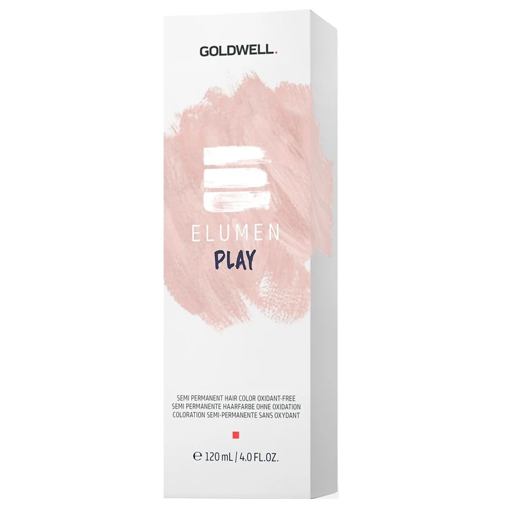 Goldwell - Baño de Color Elumen Play Pastel Rose 120 ml Tamaño Baño Grande