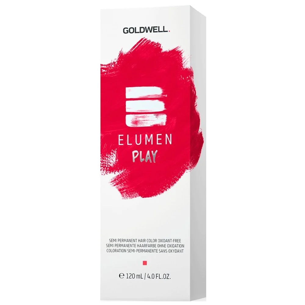 Goldwell - Baño de Color Elumen Play Red 120 ml | Suave al Tacto |