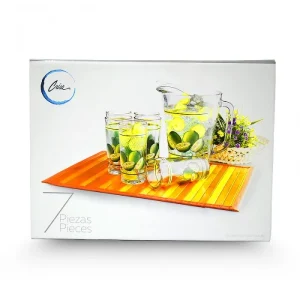 Juego de agua 7 piezas limones Vale R43 #14281 para Familias