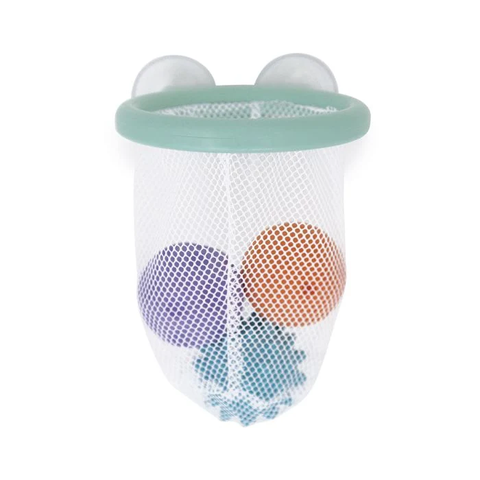 Juego de baño Tacti' basket- Janod Juego de 6 Piezas