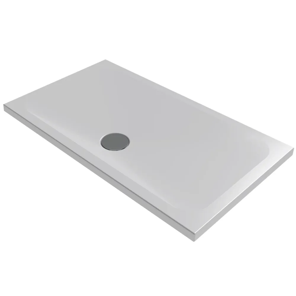 Plato de ducha de algodón en cerámica 80x140cm línea Veloz para Spa en Casa
