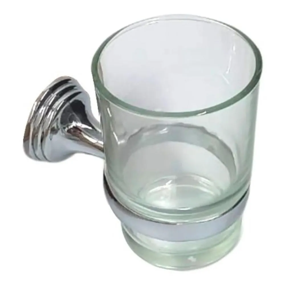 Set de Toallas y Alfombra Juego para baño acero inoxidable (vaso) 52802 nacobre