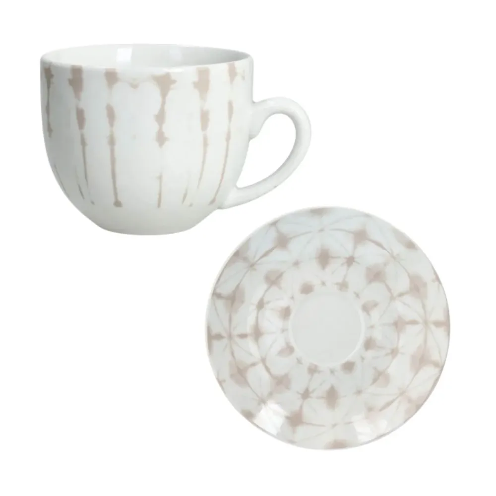 Juego de tazas de porcelana Mallorca Tognana Algodón 100%