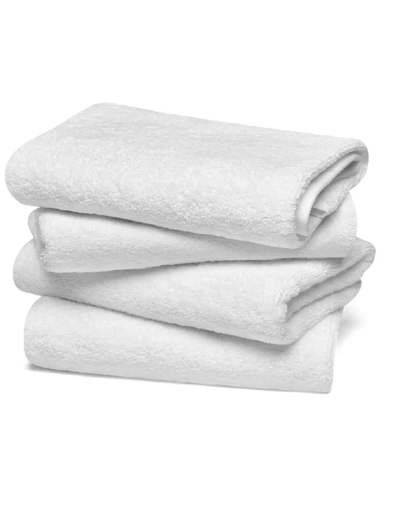 Juego De Toallas Baño Hotelera Blanca con Capacidad de Absorción
