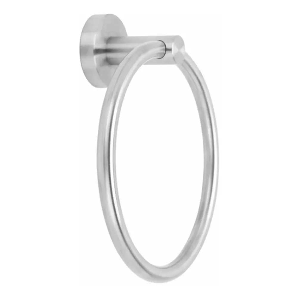 Toalla de Baño Suave Juego para baño acero inoxidable (toallero redondo) 52806 nacobre