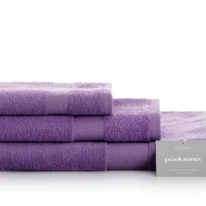 Toalla de Baño Suave JUEGO TOALLA ALGODON 500 GR 3 PIEZAS (SABANA) 168 LILA PADUANA