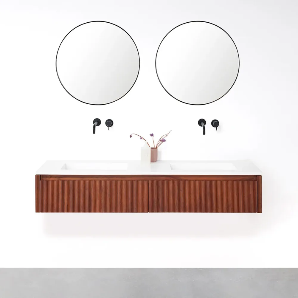 Badkamerkast - Ahun - Walnoot - 150 cm