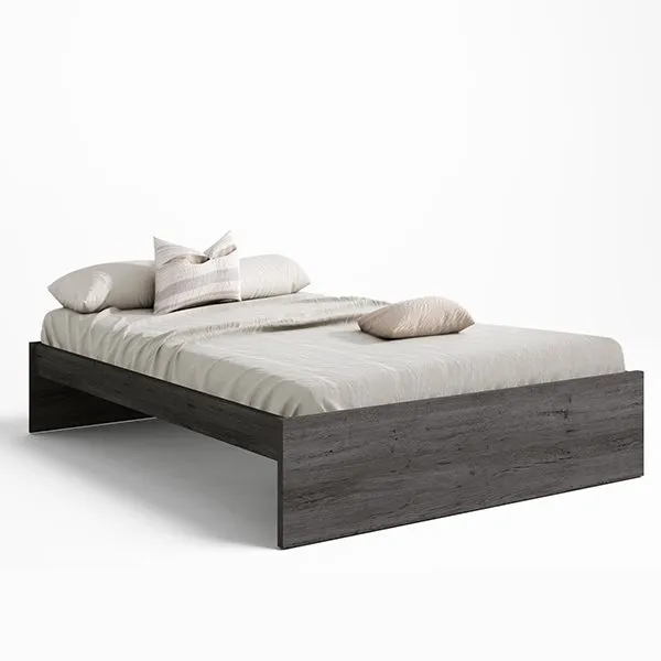 Cesto de Ropa Bañera Lyon 135/140 cm Roble Azabache