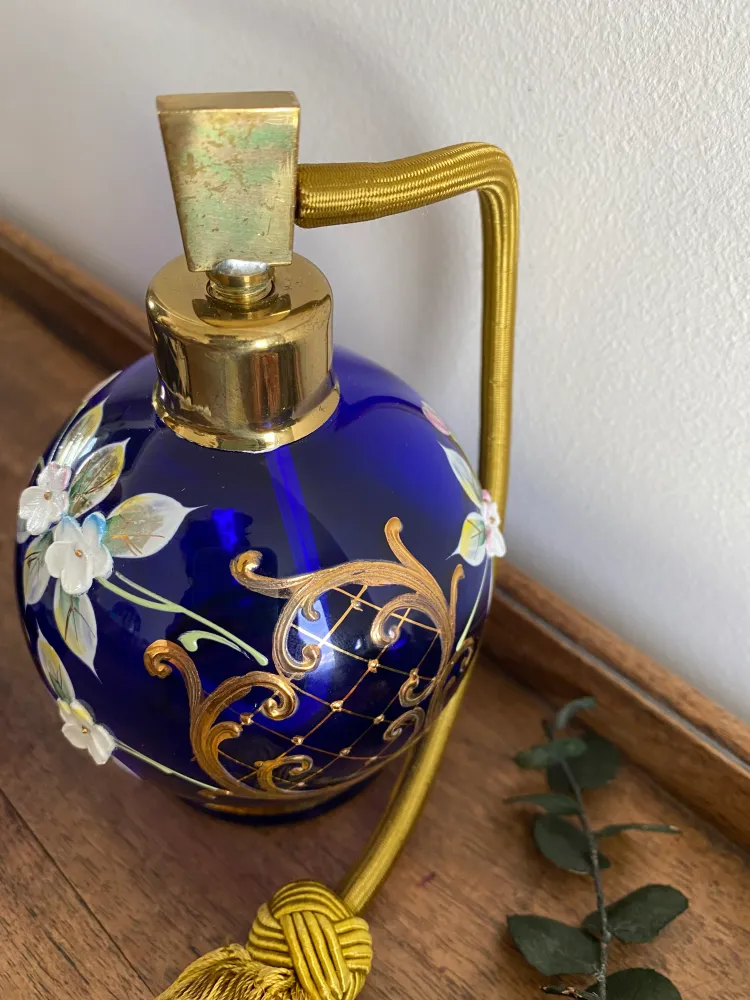 Ensemble salle de bain Veritable bohème bleu roi para Baños Pequeños